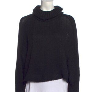 Helmut Lang black turtleneck sweater Size S